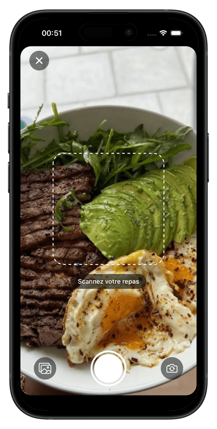 Photographiez votre repas